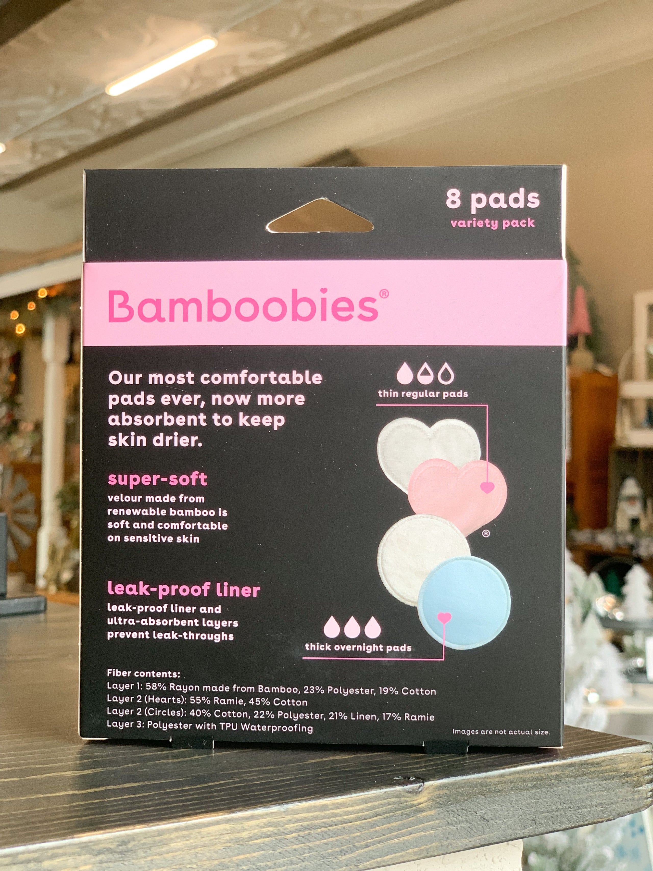 Multi-Pak Bamboobies Nursing Pads